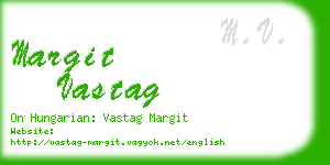 margit vastag business card